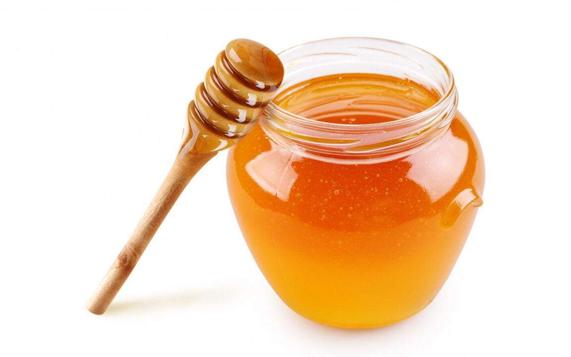 Honig ist ein köstliches Volksheilmittel, das im Kampf gegen Prostatitis hilft. 