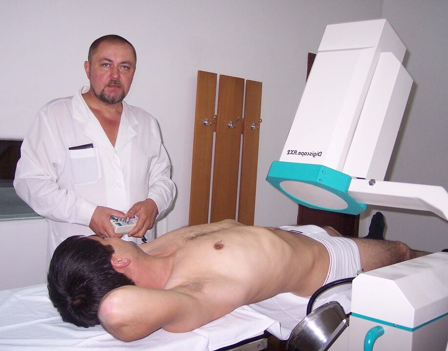 Physiotherapeutische Behandlung von Prostatitis